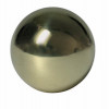 Mosadzná guľa plná 20 mm, slepý otvor 12.2 mm