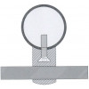 Držiak priečnej výplne 14.2 mm 42.4 mm