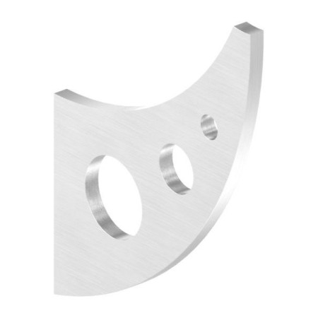 Nerezový držiak madla vypálený laserom, odstup od steny 66 mm, 54133-240